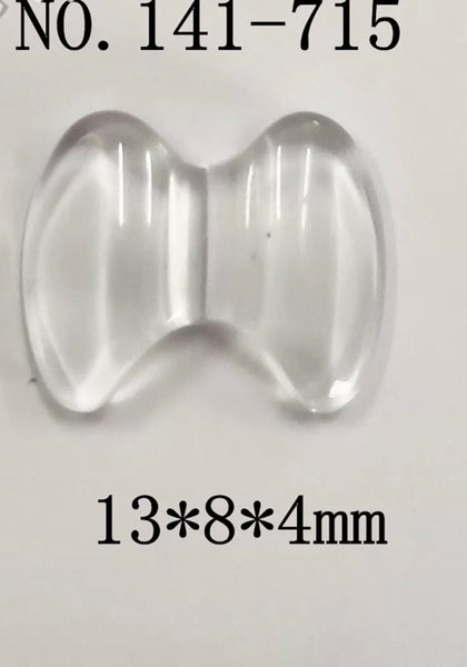 Plaqueta almohadilla de acetato / Acetate nose pad 13x8x4mm