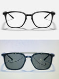 Caeser clip N° 49 prepared for Ray-Ban RB7185 optics frame size 52-18