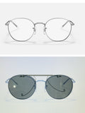 Caeser clip N° 7 prepared for Ray-Ban ROB optics frame size 52-20