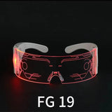 FG19 Gafas LED Techno